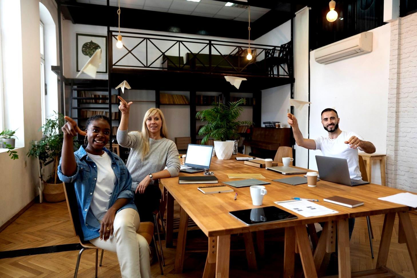 Environnement d'apprentissage moderne et inspirant